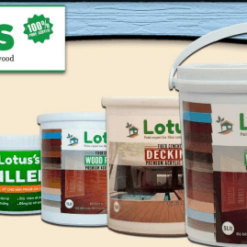 Sơn giả gỗ Lotus đẹp hơn gỗ tự nhiên.