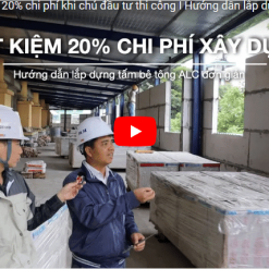 Công trình dùng tấm bê tông khí chưng áp làm Sàn và Tường trường đại học tại Hà Nội